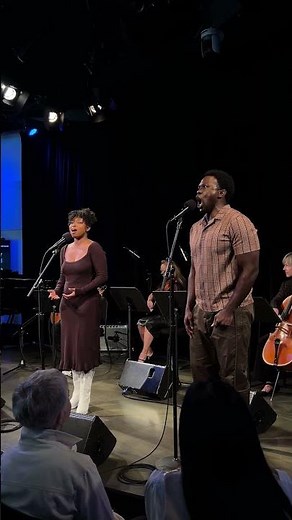 Nichelle Lewis and Joshua Henry sings "Wheels of a Dream" from RAGTIME at LIVE at WNYC All Of It.