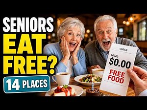 14 More Restaurants Giving Seniors Free Food — Ask Before You Order