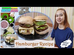 Classic Hamburger Recipe (Simple Home Cooking Guide)