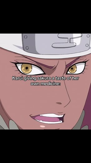 Karui Confronts Sakura in Naruto Drama