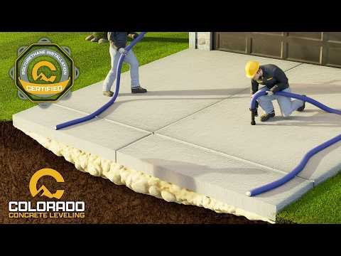 Concrete Repair, Raising, Leveling, & Replacement Services | Colorado Concrete Leveling