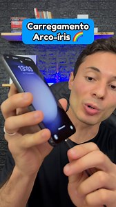 1.2M views · 10K reactions | Carregamento arco-íris  Veja como ativar #dicas #celular #android #androidtips #samsungtips #samsunggalaxy #dicasdecelular | Gui Cassiri | Facebook
