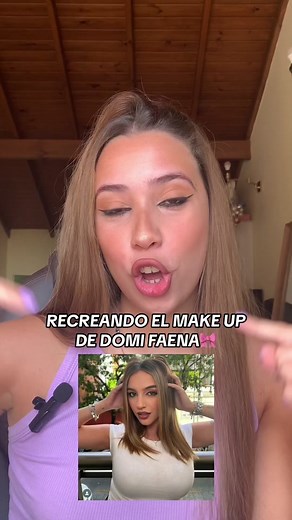 Recreando el Make Up de Domi Faena 🎀 Tutorial Completo