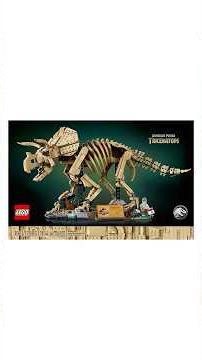 AMAZING SET! LEGO Jurassic Park Dinosaur Fossils: Triceratops REVEALED! 🦴 #lego #jurassicpark