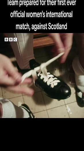 1972 England Women's Football Team Historic Match