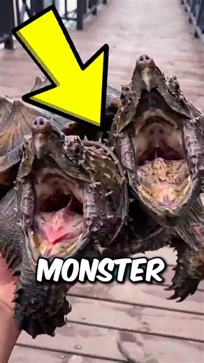 Top 3 Monster-Looking Turtles 😱 #animals #nature #wildlife