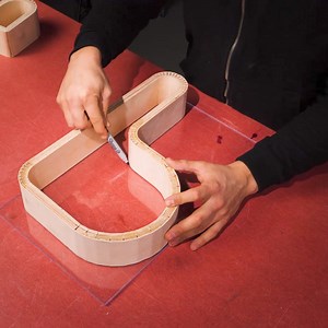 Bending Wood To Make Letters | Creative Ideas