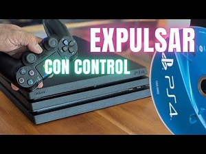 PS4 Pro / How to eject a disc wirelessly using the controller 🕹️?