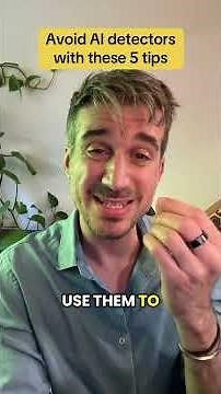 This is how AI detectors work so use these 5 tips to make sure you’re not unfairly flagged