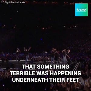 During one of BTS's "Love Yourself" tour performances in Thailand, a series of setbacks endangered the boys' physical integrity. The Bangtan Boys were giving their best on stage when suddenly the entire track began to wobble, and the crew had to make a run for it to prevent everything from ending in tragedy. | K-Pop World