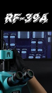 The new model RF-39A camera features a rotating adjustment for zoom in and zoom out, which is convenient and improves work efficiency #RF4 | RFfour Kailiwei Yuki