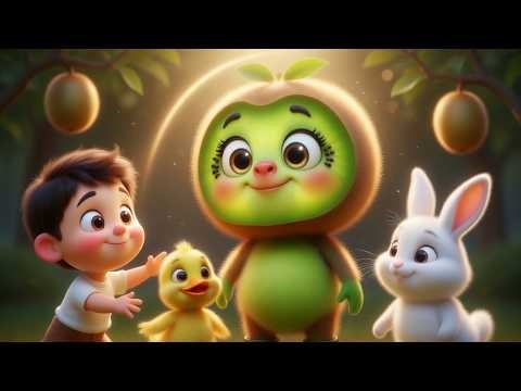 Kiwi Song for Kids 🥝 | Healthy Fruit Song for Toddlers & Preschools | GiggleBloomTV