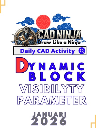 Cara Membuat Dynamic Block di AutoCAD 2023