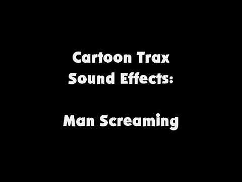 Cartoon Trax SFX Man Screaming