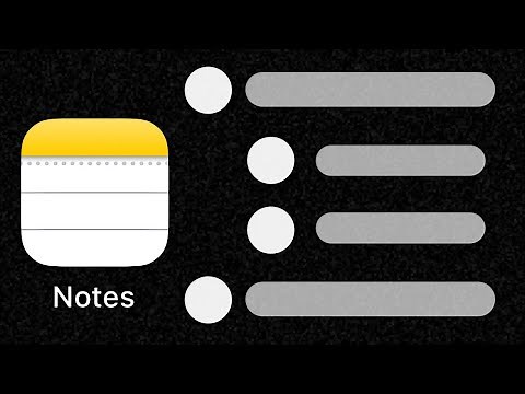 ✅ — How To Indent Text In The iPhone Notes App (Create Checklist / Bullet Levels Without A Tab Key)
