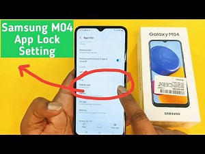 Samsung M04 App Lock Setting | S Secure Folder Lock
