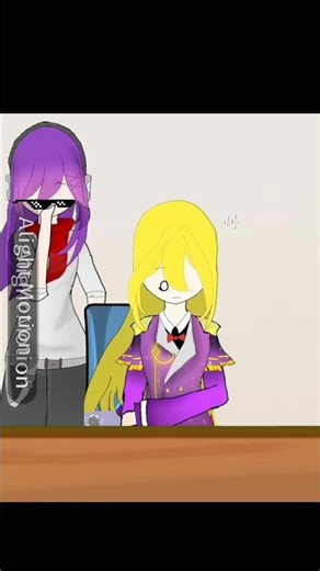 When my friend entered my room //gasha #gacha #animatin #pillowfight #animatry #memes #edit #freinds