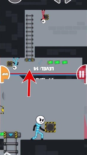 2 Player Games: Stickman Escape #2player #2playergame #partygames #bonbongame