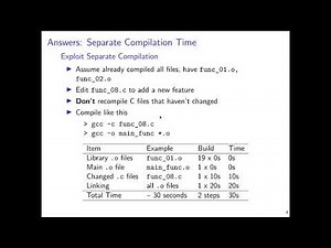 UMN CSCI 2021 14 Object Code and Linking Part1