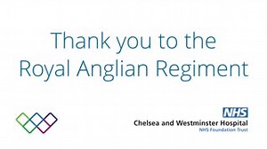 The Chelsea and Westminster Hospital thank soldiers from The Royal Anglian Regiment, for the support with their fight against coronavirus. Read more 👉 http://ow.ly/tKSs50DJUty | British Army