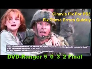 Remove Cinavia From Blu Ray Samsung pioneer sony etc etc ) Fix hack
