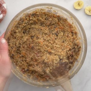 Healthy Morning Glory Muffins made flourless with oats!: https://www.theroastedroot.net/healthy-morning-glory-muffins/ These dairy-free, refined sugar-free muffins are lower in added sweetener for a healthier breakfast or snack. Loaded with grated carrot, apple, pecans, and raisins, this delicious healthy muffin recipe is a family staple! | The Roasted Root