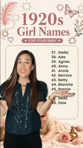 48 1920s Girl Names With Vintage Va-Va-Voom