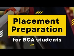 How to Prepare for BCA Campus Placements | BCA Placement Preparation | Codelopment