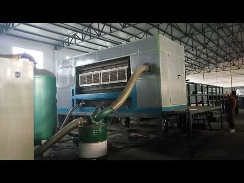 egg tray machine 4000pcs/hr Paper product making machinery of paper pulp egg tray machine