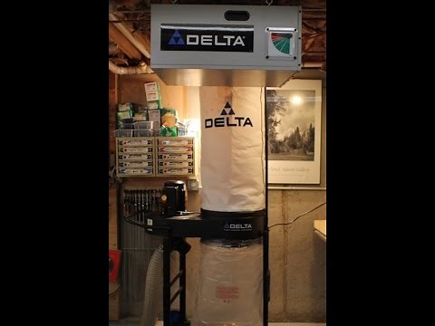 Delta 1-1/2 H P Dust Collector, Model 50 786 Review