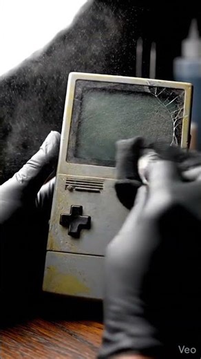 Handheld Game Console Cleaning