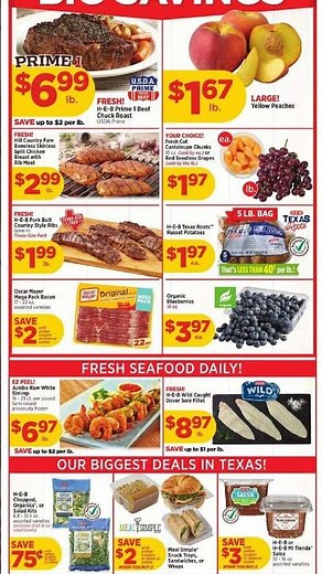 H-E-B Weekly Ad 05/27 - 06/02