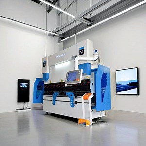 [Hot Item] Electro Hydraulic Synchronous CNC Press Brake with Multi Systems Optional (DELEM, ESA, Cybelec)