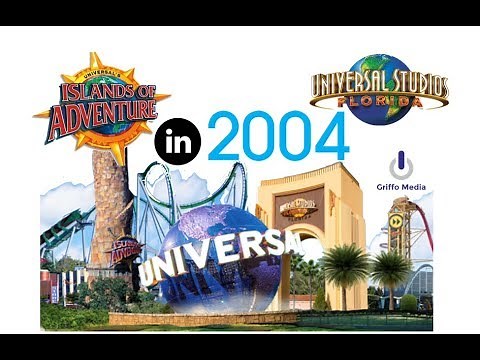 Orlando Florida Universal Studios & Islands Of Adventure 2004