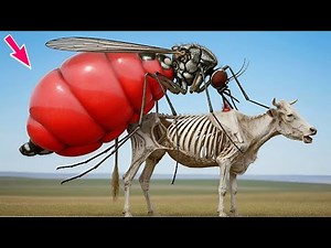 HERO RESCUE TEAM: The Giant Mosquito That Nearly Drained the Mother Cow's Life 🦟🐄