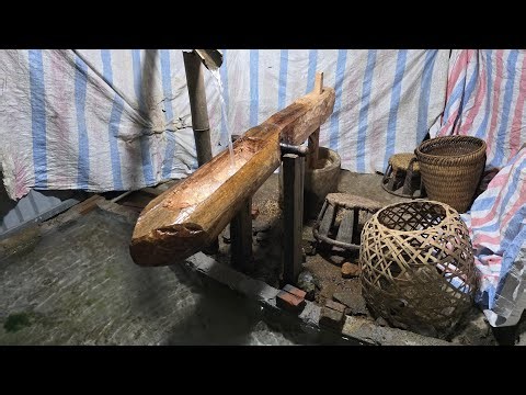 The Sound of Heritage: Water-Powered Rice Mill
