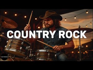 Country Rock │ Drum Tutorial │ Sheet Music + Play-Along │ 120→60 BPM (Multi-Tempo)