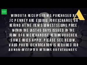 What Is Jcpenney Return Policy?