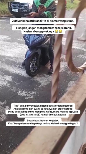 Kasus Orderan Fiktif pada Driver Gojek