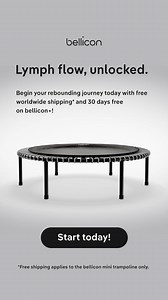 bellicon’s gentle bouncing activates your lymphatic flow, supports natural detox, and leaves you feeling lighter – inside and out. Perfect for every age and fitness level. ✔️ Boosts lymph flow & circulation. ✔️ Gentle, joint-friendly movement. ✔️ Just 10 minutes a day from home. 👉 Order now to get free shipping* and 30 days of unlimited access to bellicon – with 900 guided workouts designed to support your back health. 👉 Start today – your body will thank you! *Free shipping applies to the bel