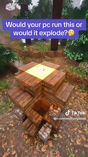 Would your pc run this or do you need an upgrade? #coolermaster #pcgaming #gamingsetup #gamingpc #pcgamers #minecraft