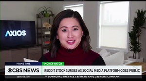 Reddit stock jumps by nearly 50% in first day of trading