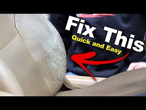 How To Restore and Recolor Worn Leather | Quick and Easy DIY for Car Seats, Furniture and More