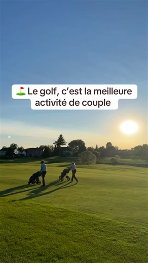 Le golf, la meilleure activité de couple ever 🥰❤️ Ne manque pas nos offres de st-Valentin en ligne jusqu’au 15 février uniquement! #golf #golfeur #golfeuse #couple | FlexiGolf