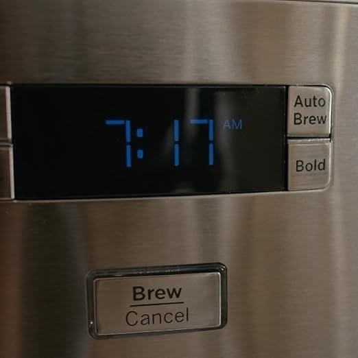 GE Programmable Drip Coffee Maker with Thermal Carafe
