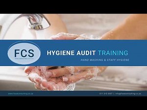 Hand washing and Staff hygiene