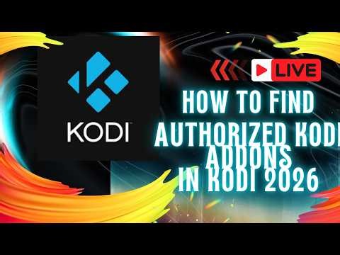 HOW TO FIND DIFFERENT AUTHORIZED ADD ONS IN KODI
