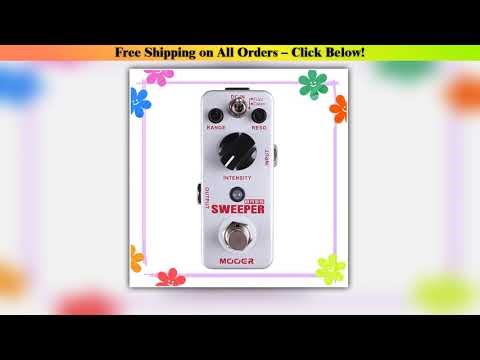 MOOER Sweeper Guitarra Effect Pedal Bass Dynamic Envelope Filter Sweeper Effect True Bypass Pedal