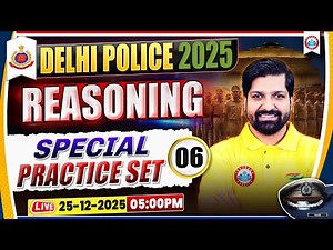 Delhi Police Exam Review | Reasoning Special Practice Set 06 | DP Constable Reasoning Paper Solution