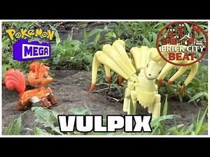 MEGA Pokemon Vulpix Evolution Set with Nine Tails - LEGO Speed Build!